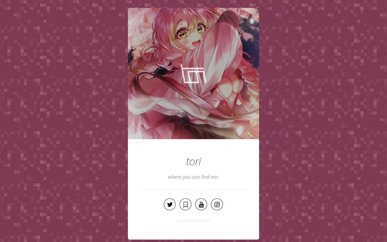 Carrd profile picture for @wiktoria